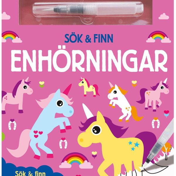 BarthelsonFörlag Vattenmålning sök &  finn - Enhörning