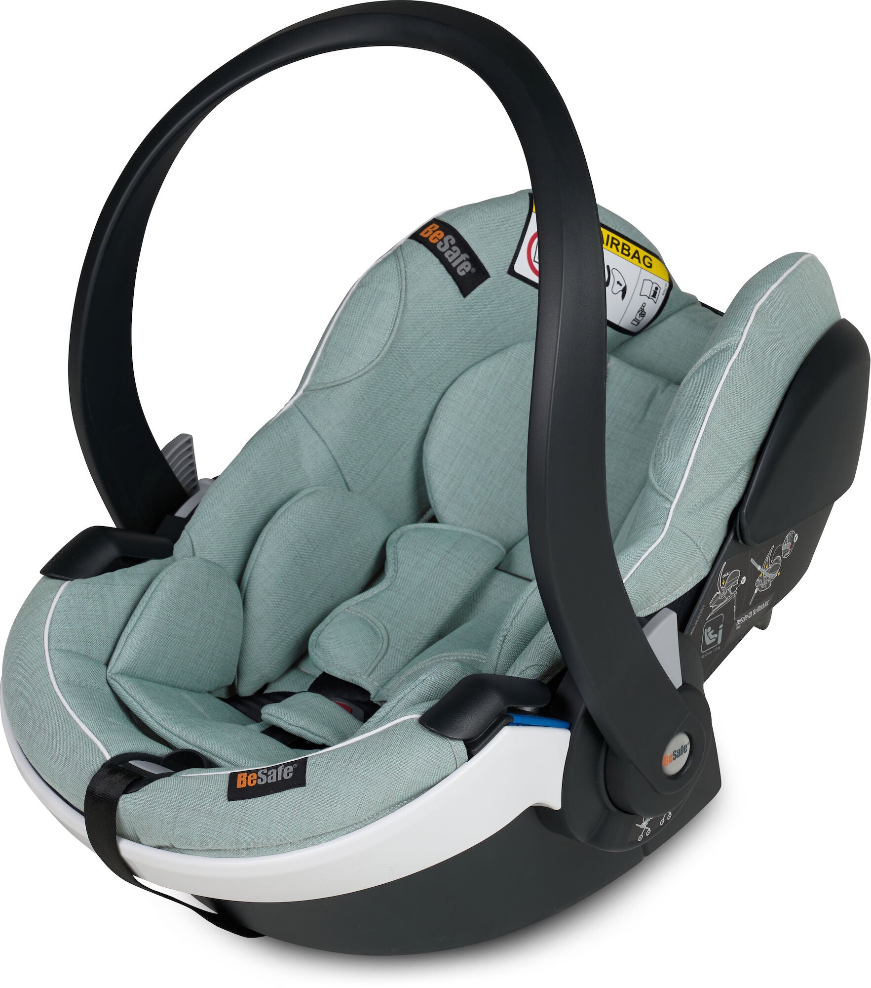 BeSafe iZi Go Modular X2 i-Size Babyskydd|Sea Green Mélange