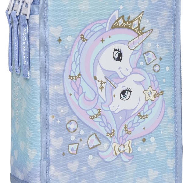 Beckmann Pennfodral Trippel|Unicorn Princess Ice Blue