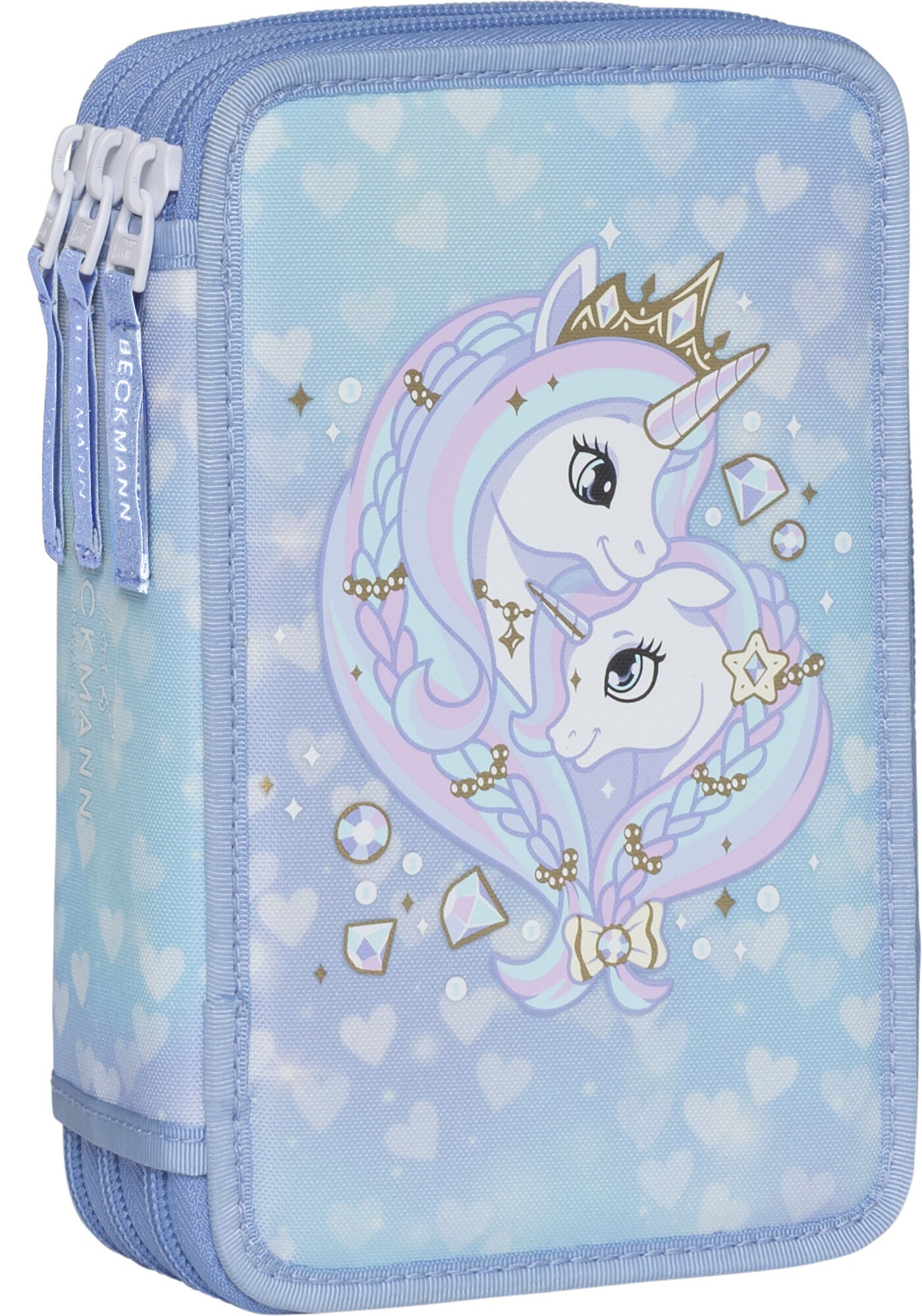 Beckmann Pennfodral Trippel|Unicorn Princess Ice Blue