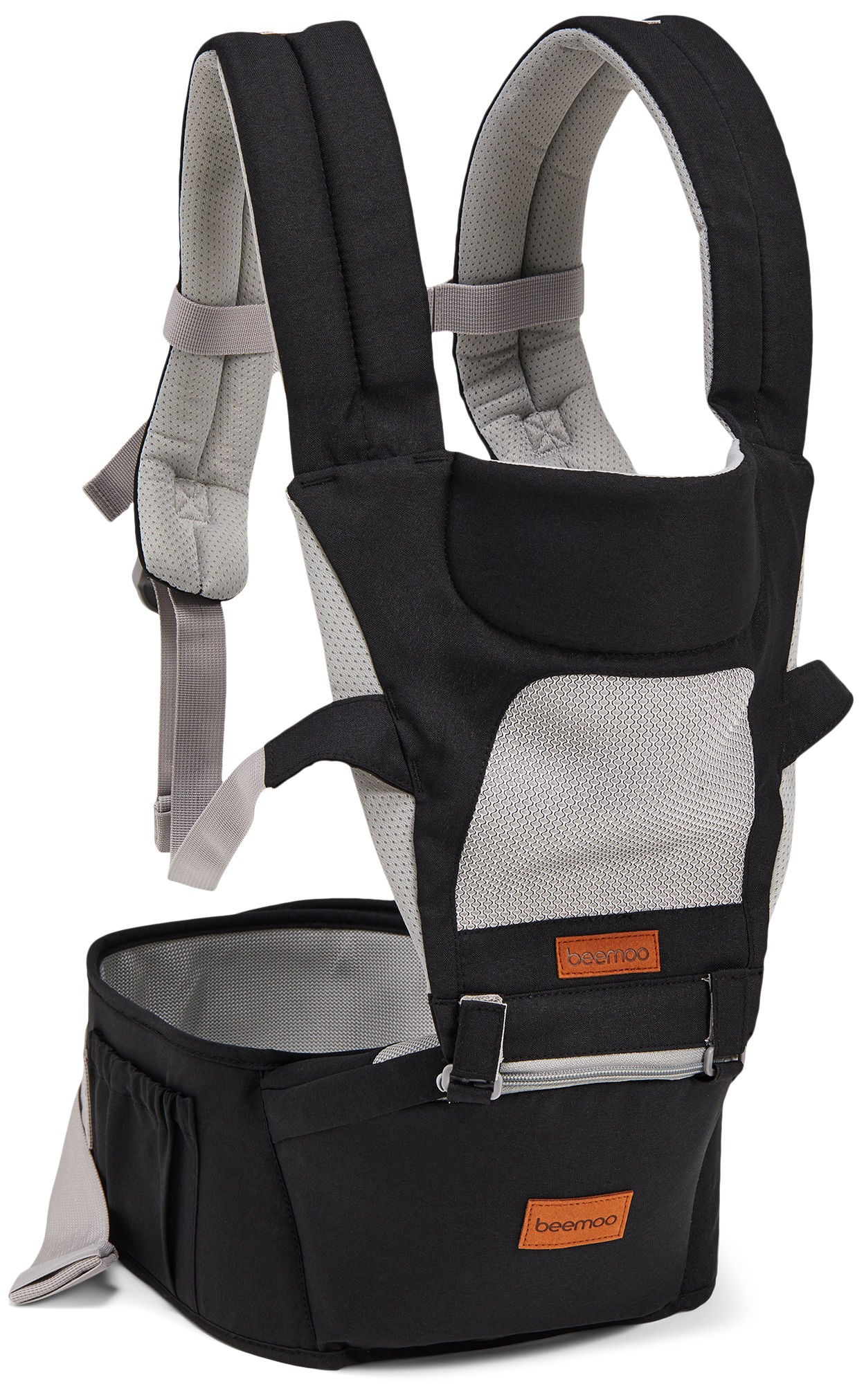 Beemoo CARE Carry Comfort Air Bärsele|Black