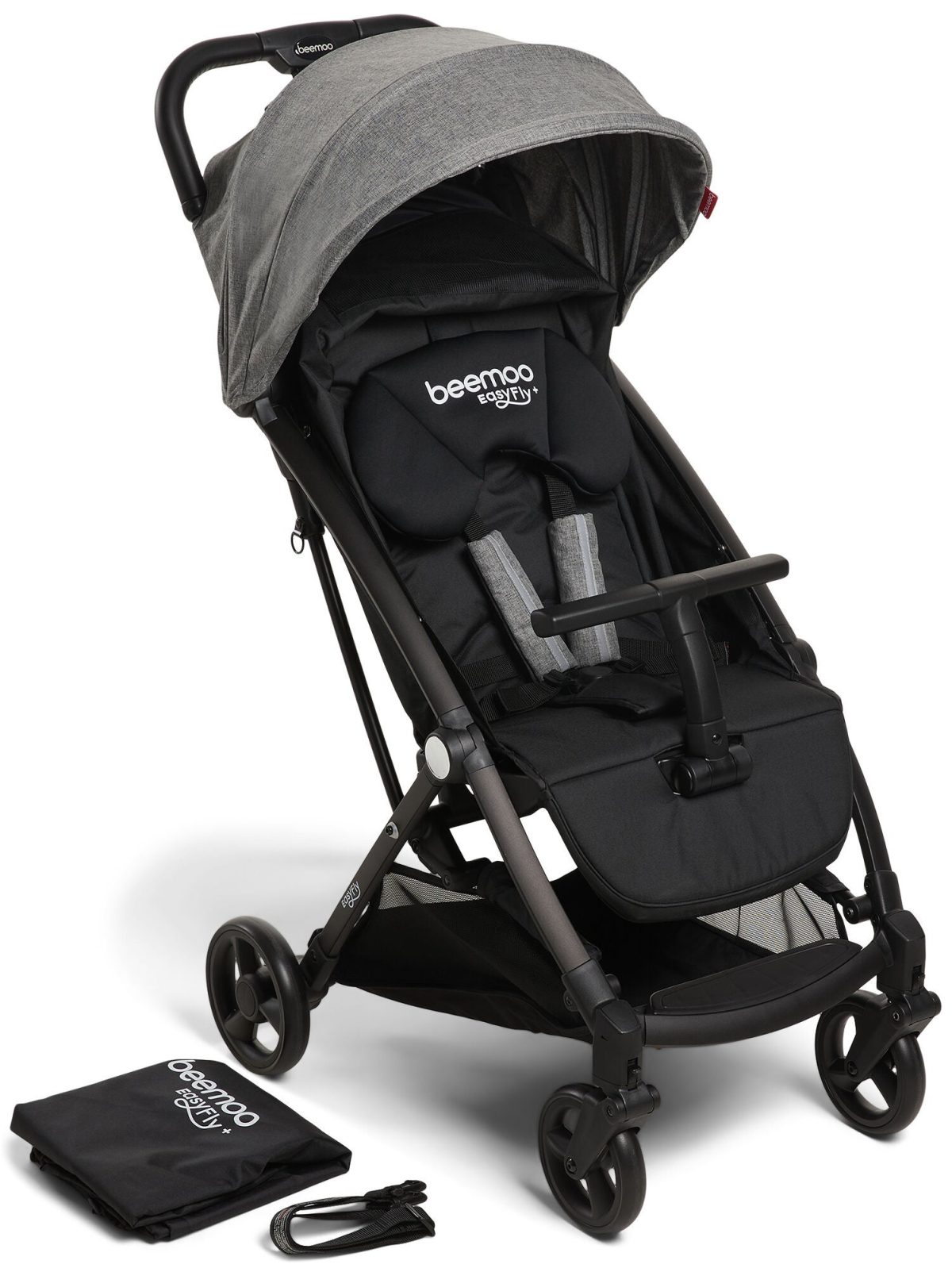 Beemoo Easy Fly+ Sulky|Grey Mélange