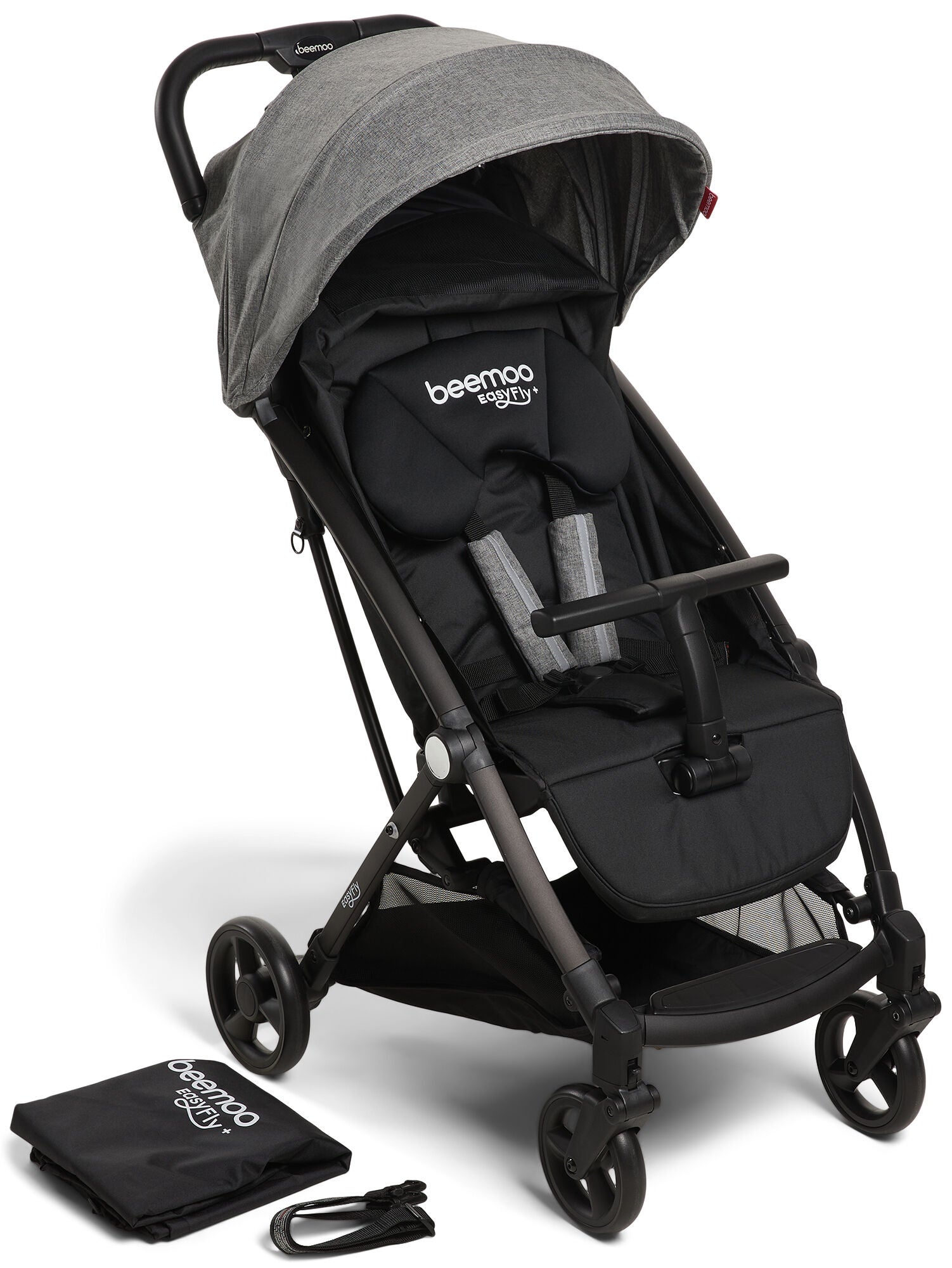 Beemoo Easy Fly+ Sulky|Grey Mélange