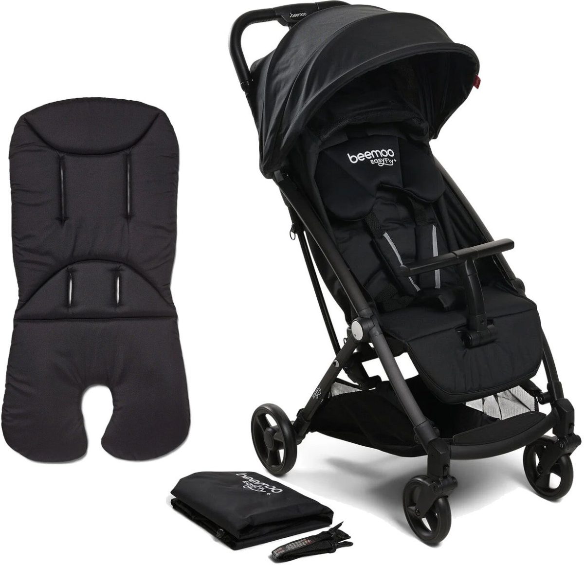 Beemoo Easy Fly+ Sulky inkl. Memory Foam Sittdyna