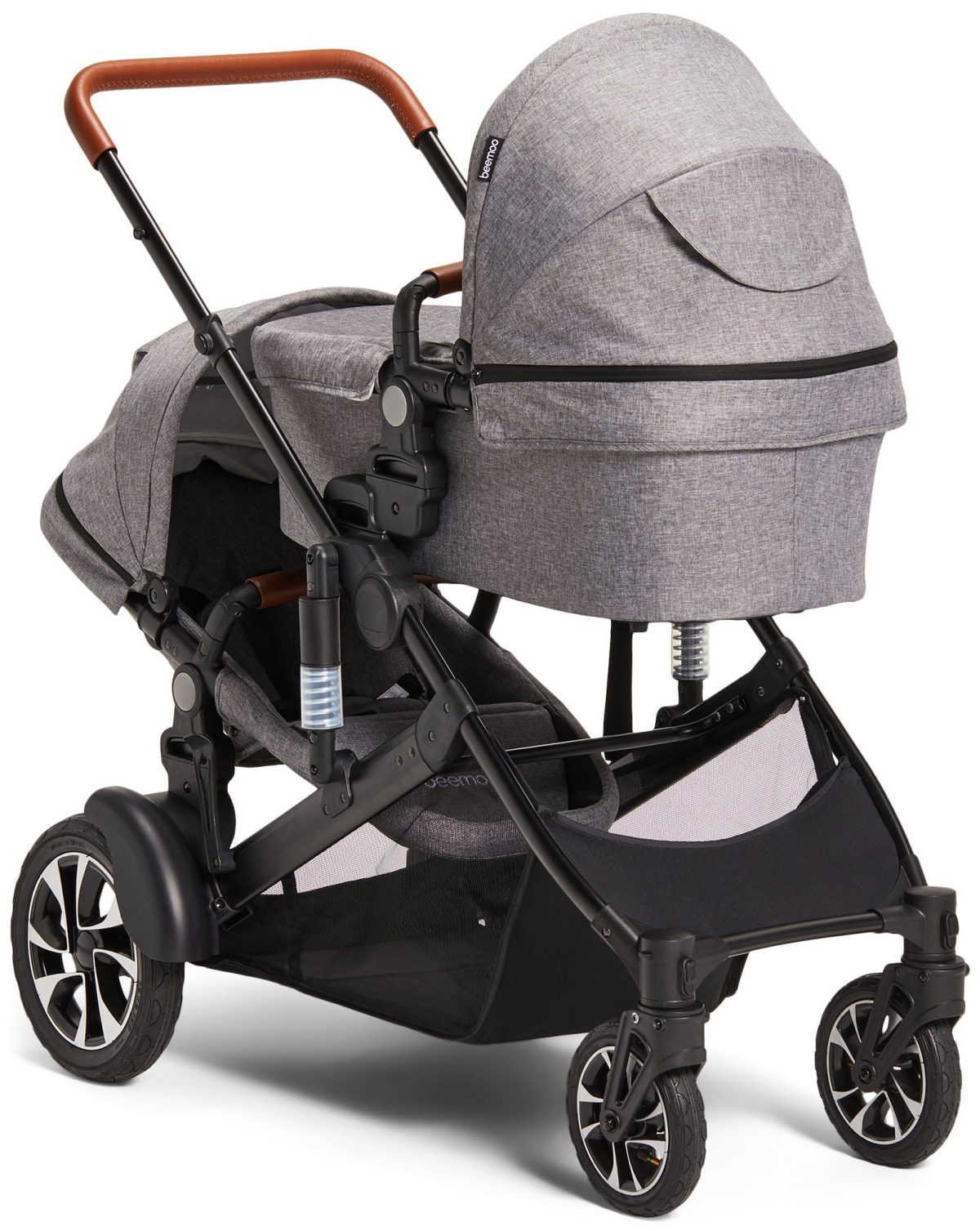 Beemoo Maxi 4 Twin|Grey/Black