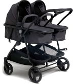 Beemoo Move Twin 2-in-1 Syskonvagn|Asphalt