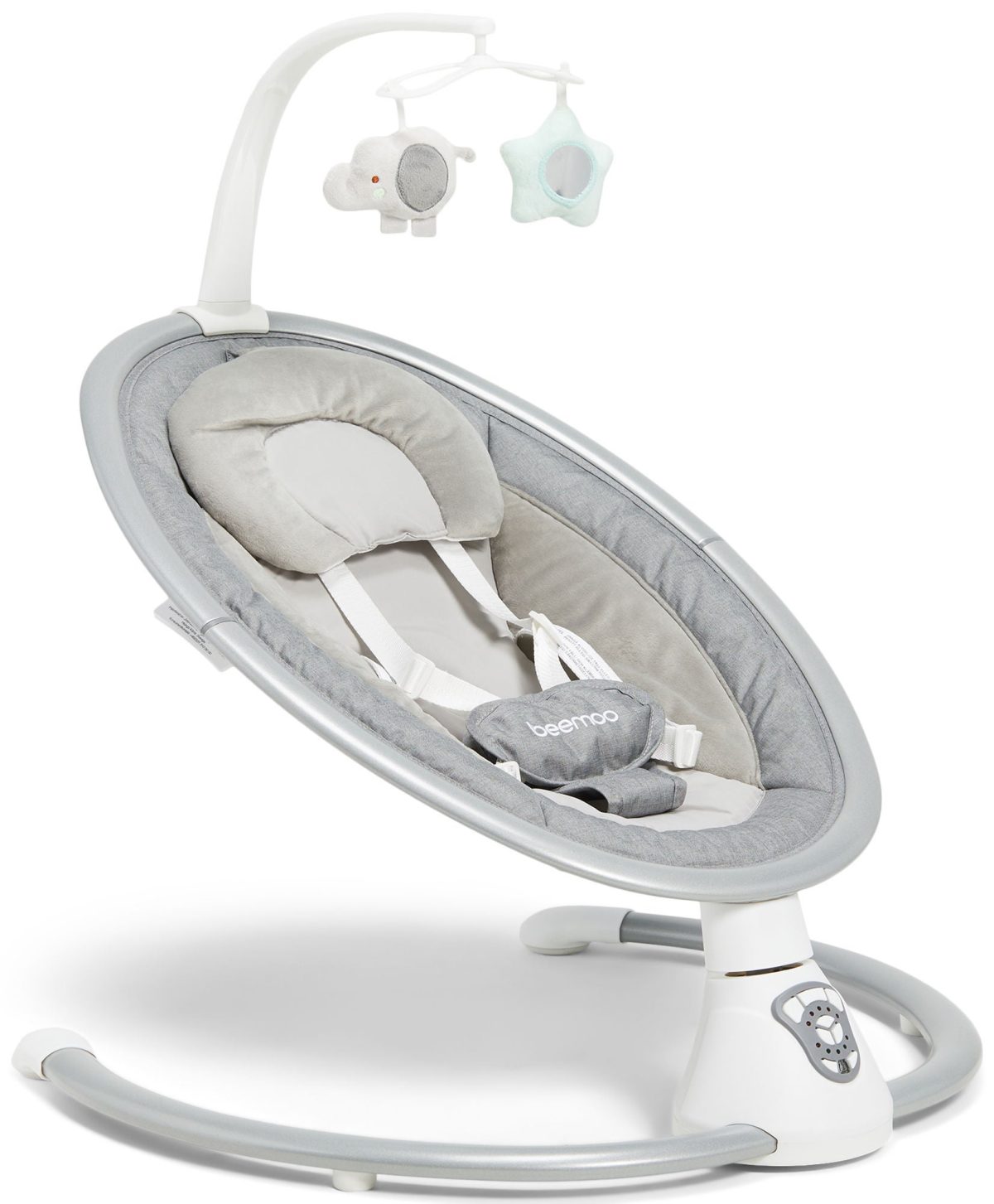 Beemoo PLAY Simple Rocker Babysitter|Grey