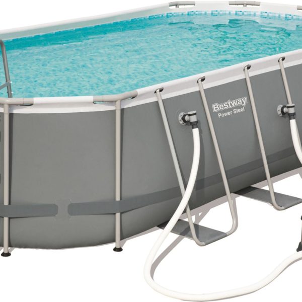 Bestway Power Steel Oval Pool m. Tillbehör 549x274|