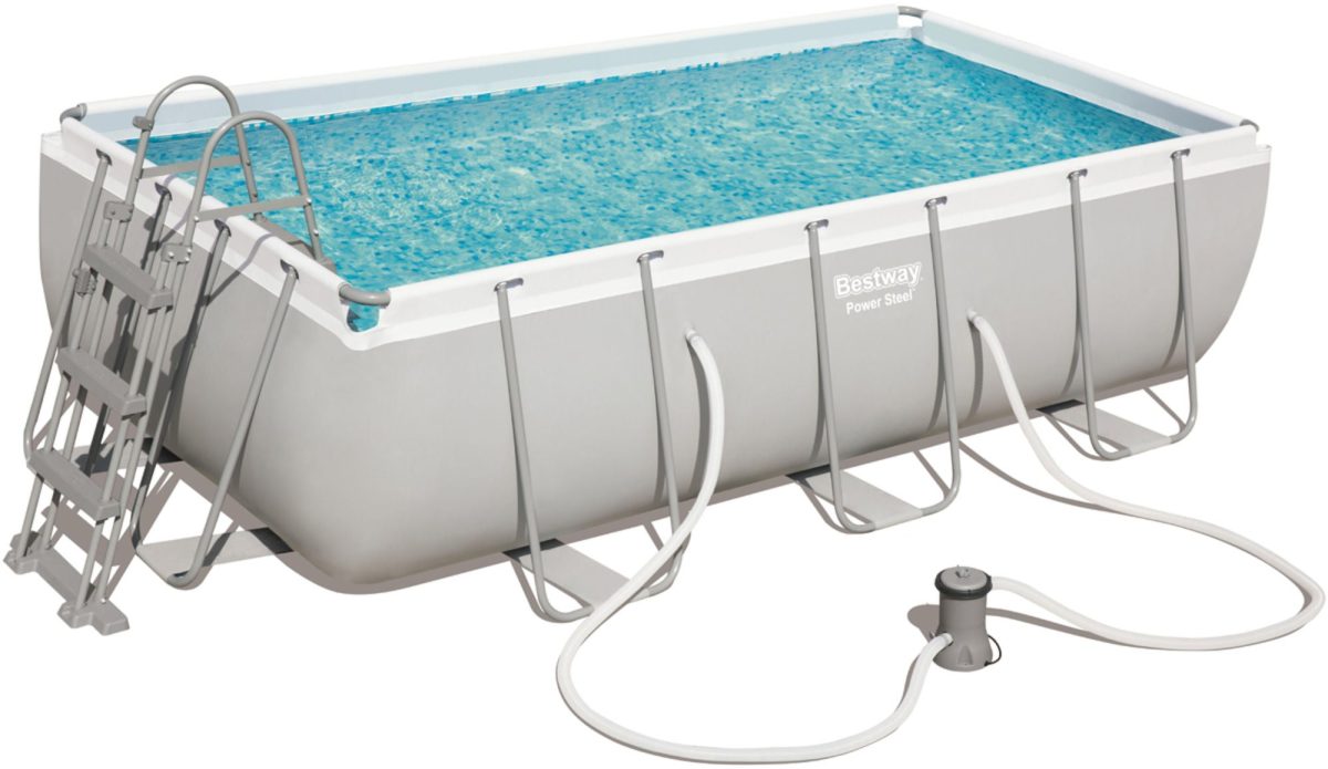 Bestway Power Steel Pool m. Tillbehör 404x201|