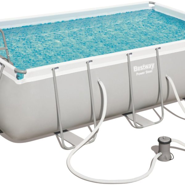 Bestway Power Steel Pool m. Tillbehör 404x201|