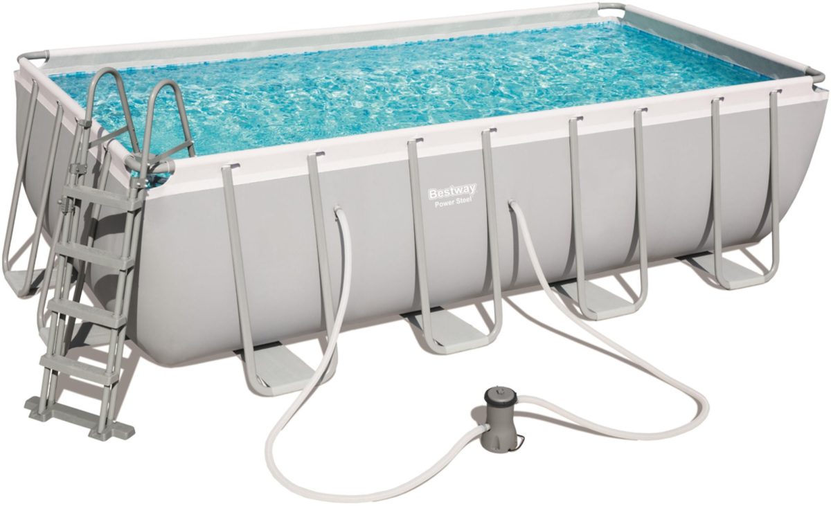 Bestway Power Steel Pool m. Tillbehör 488x244|