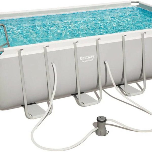 Bestway Power Steel Pool med Tillbehör 488x244|