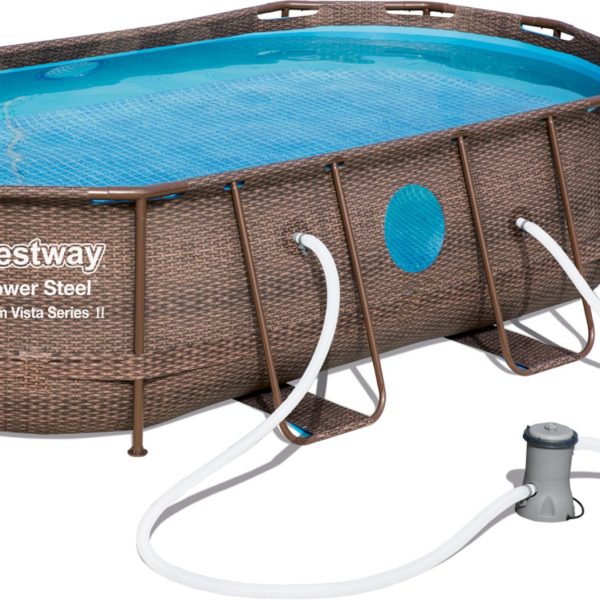 Bestway Power Steel Swim Vista Series Pool m. Tillbehör 427x250|