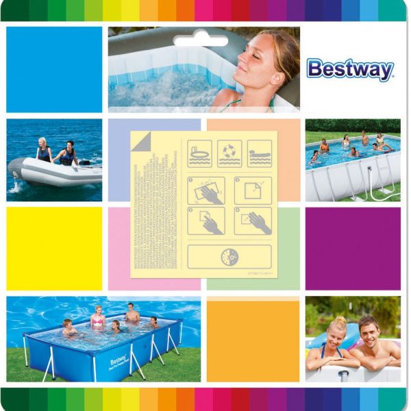 Bestway Självhäftande Lagningslapp för Pool