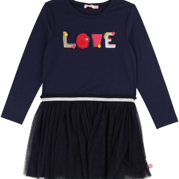 Billieblush Klänning|Navy 4 år