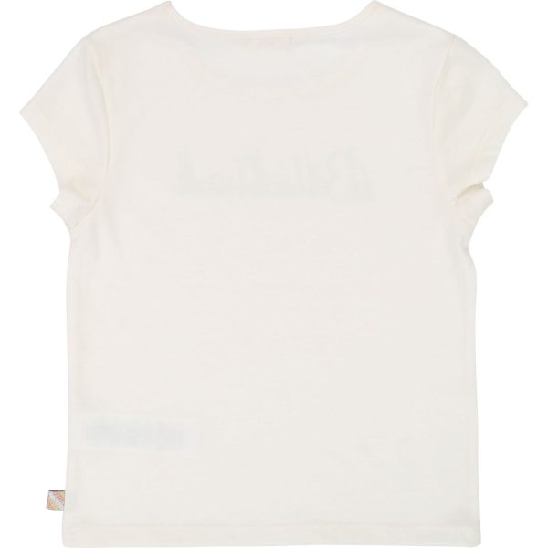 Billieblush T-Shirt|Ivory 10år