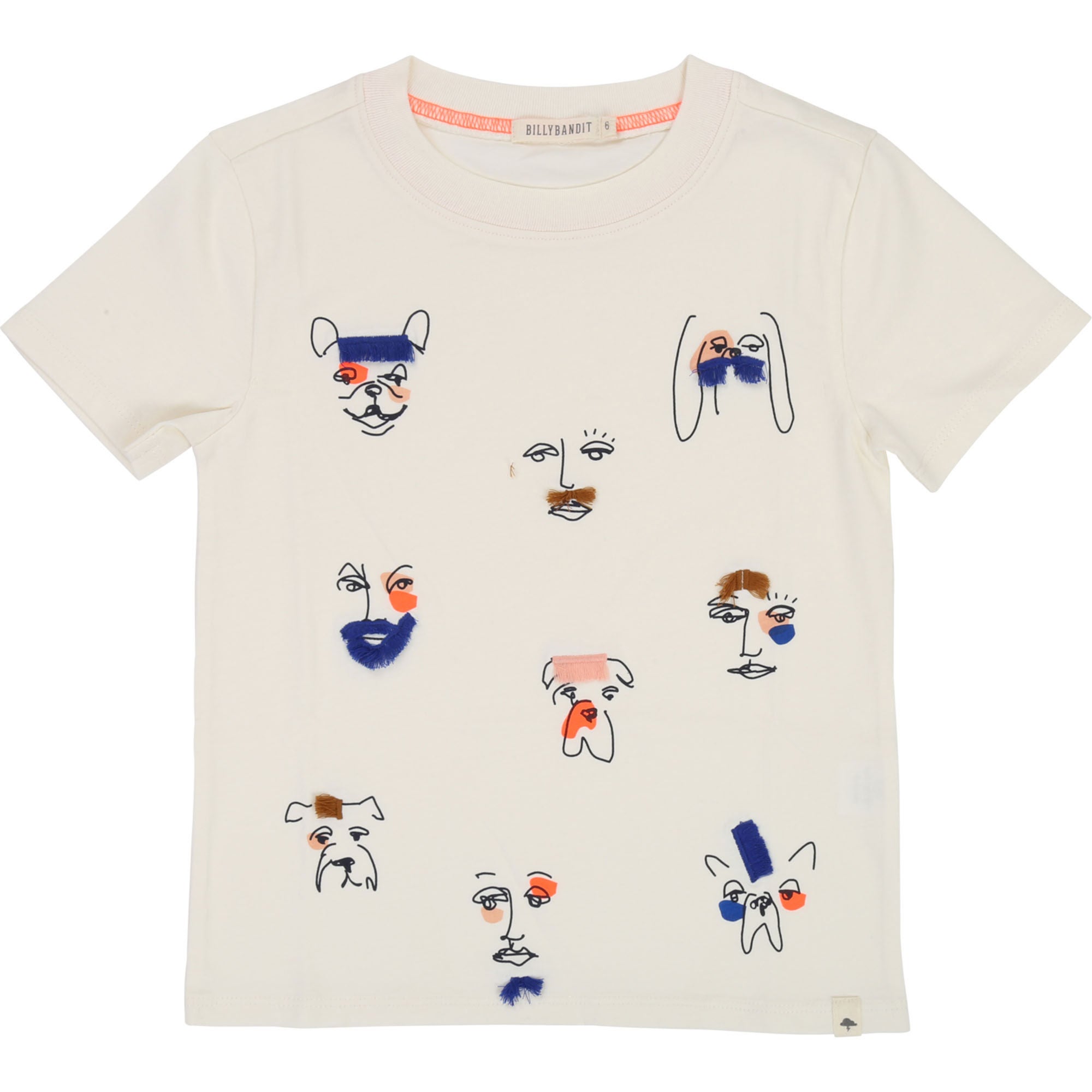 Billybandit T-Shirt|Ivory 6år