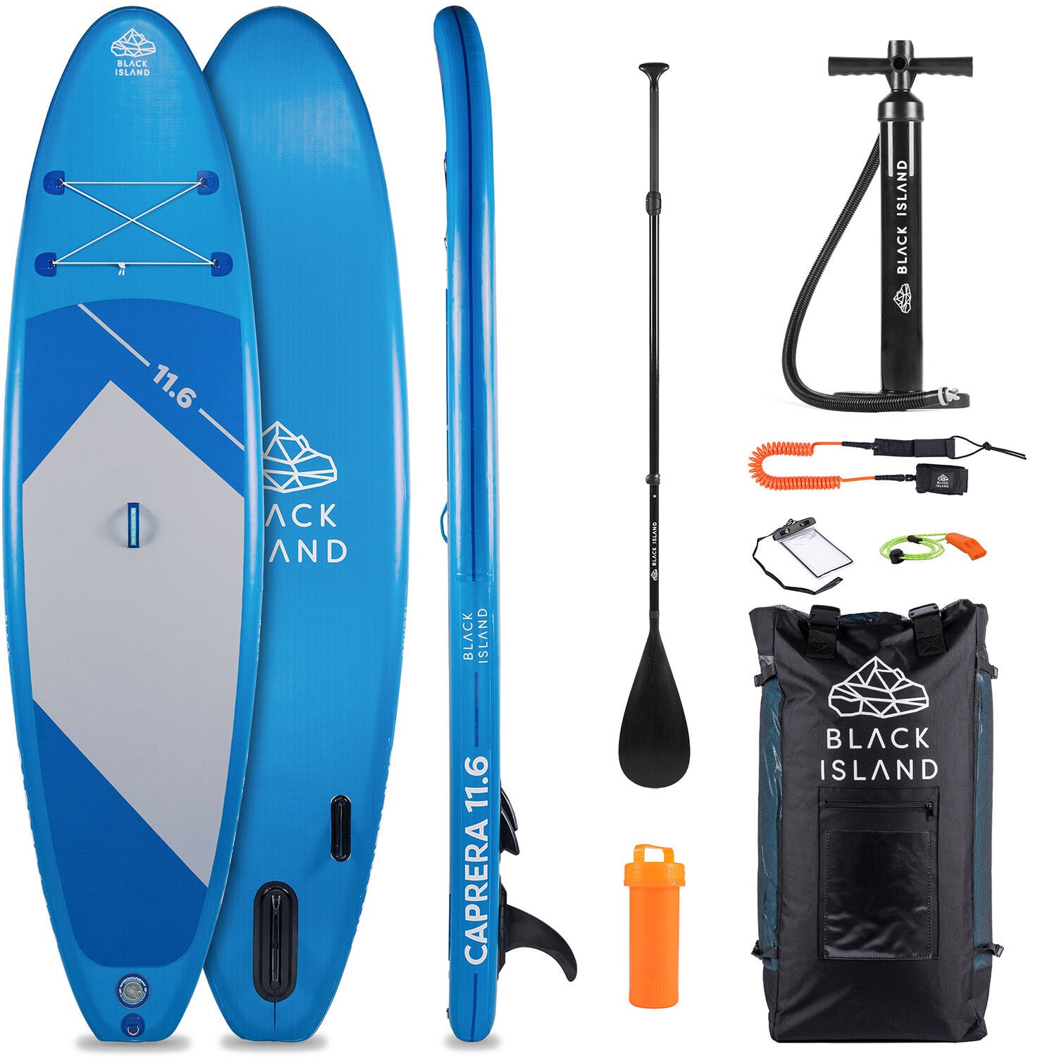 Black Island Sup-Bräda 11'6 Paket