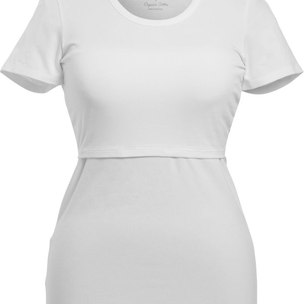 Boob Classic Kortärmad Topp|White L