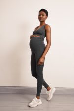 Boob Once-On-Never-Off Leggings Merinoull|Dark Grey Mélange L