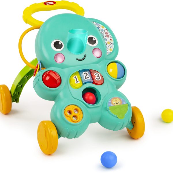 BrightStarts 2-in-1 Ball Play Stroll'n Roll Gåstol|