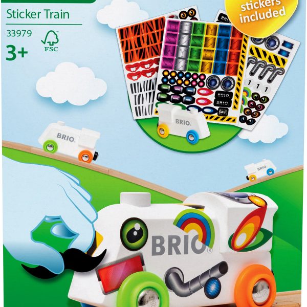 Brio 33979 Sticker Tåg|