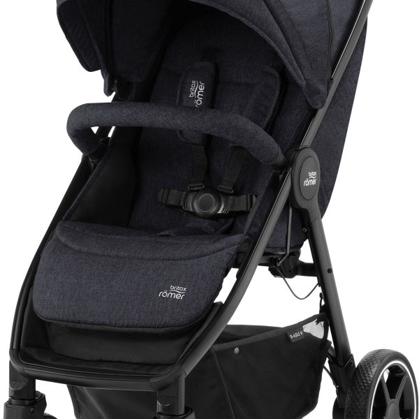 Britax B-Agile M Sittvagn|Black Shadow