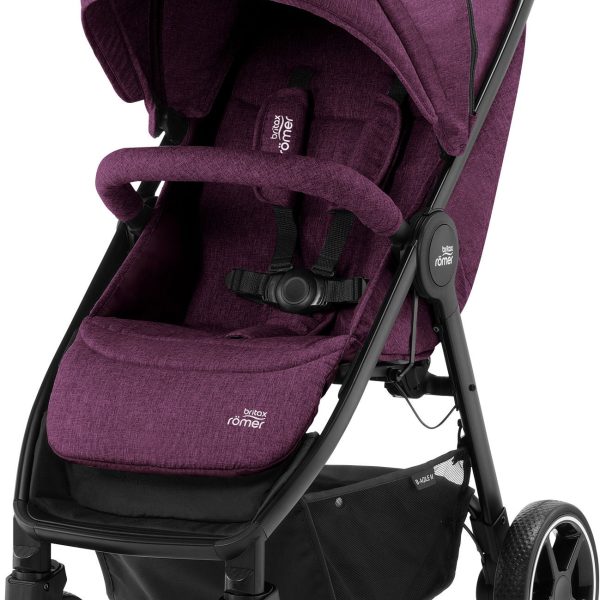 Britax B-Agile M Sittvagn|Cherry Wine