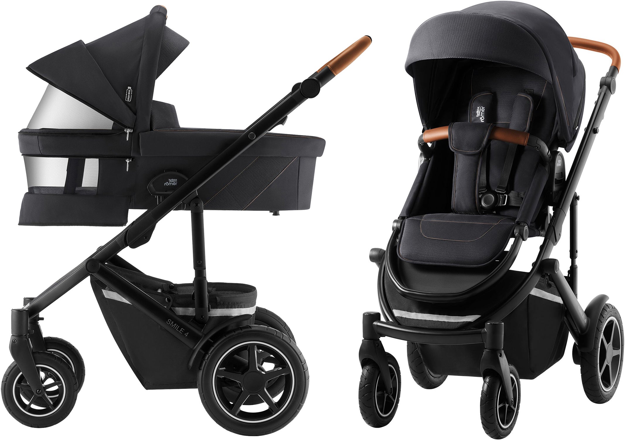 Britax Römer Smile 4 Duovagn|Fossil Grey