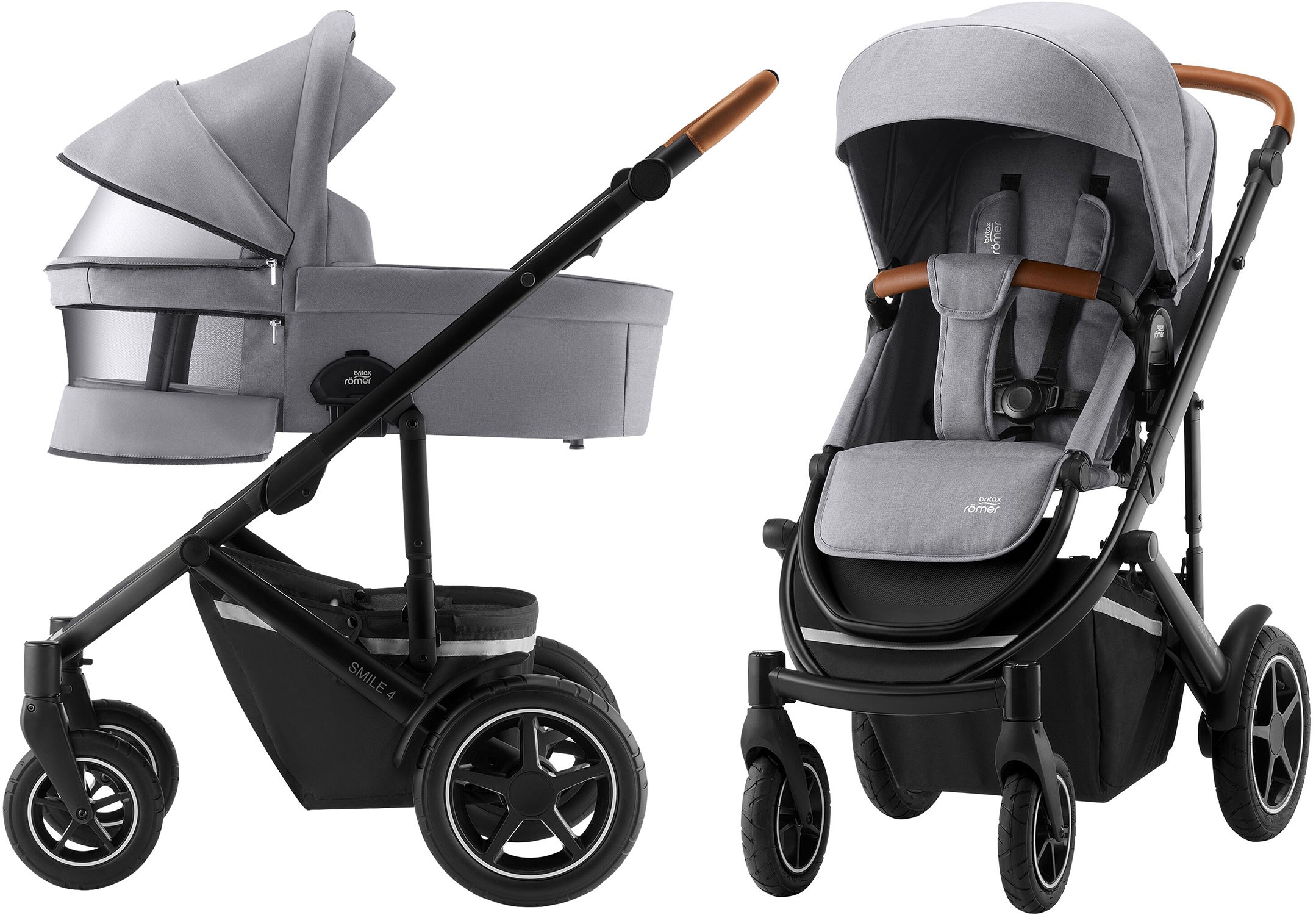 Britax Römer Smile 4 Duovagn|Frost Grey