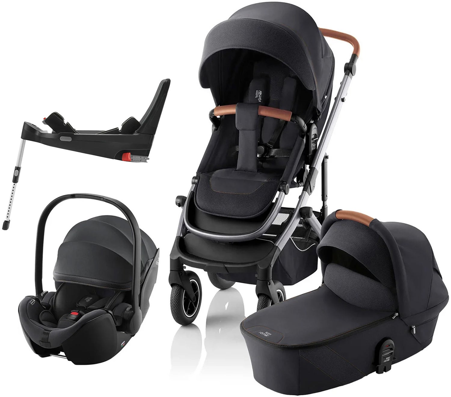 Britax Römer Smile 5Z Duovagn inkl. Baby-Safe 5Z2 &  Bas