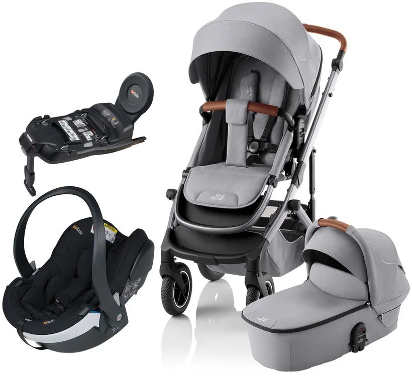 Britax Römer Smile 5Z Duovagn inkl. BeSafe iZi Go Modular X2 &  Bas