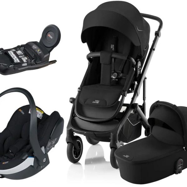 Britax Römer Smile 5Z Duovagn inkl. BeSafe iZi Go Modular X2 &  Bas