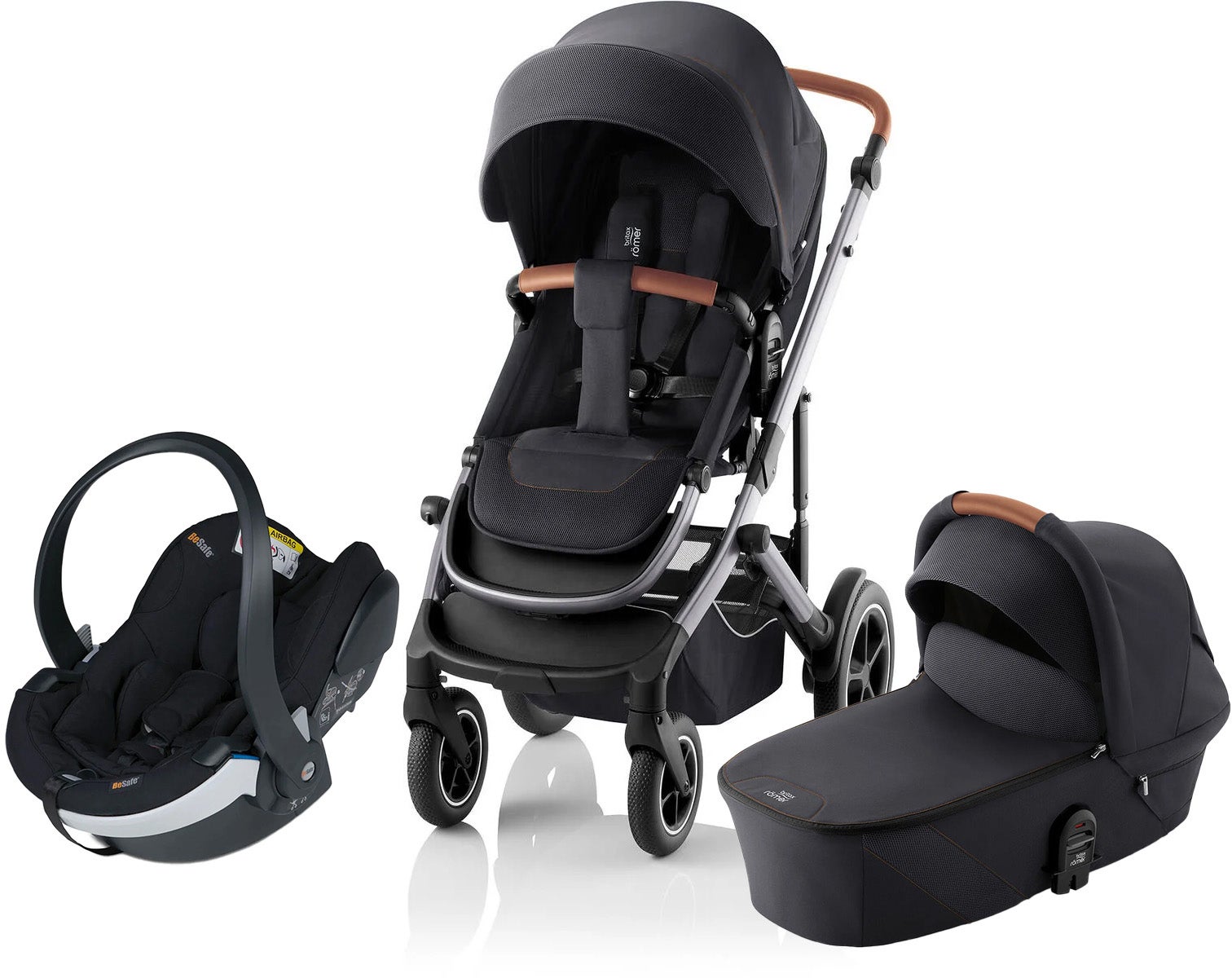 Britax Römer Smile 5Z Duovagn inkl. BeSafe iZi Go Modular X2