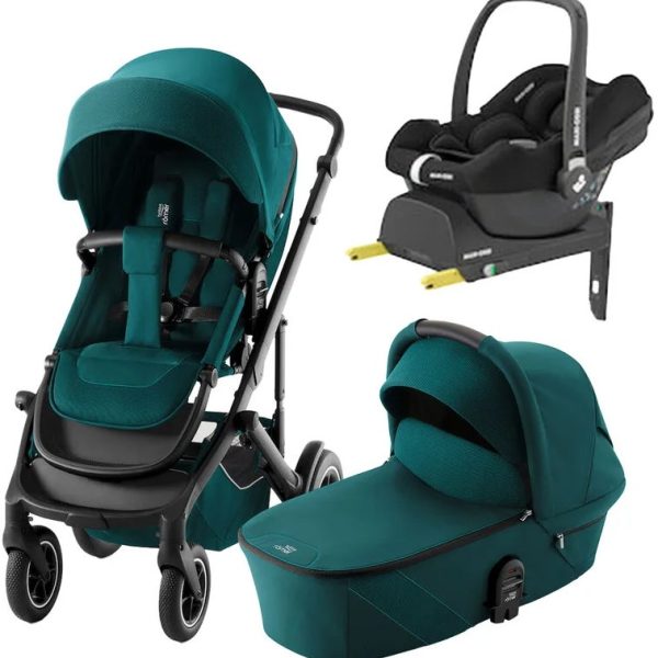 Britax Römer Smile 5Z Duovagn inkl. Maxi-Cosi Cabriofix &  Bas