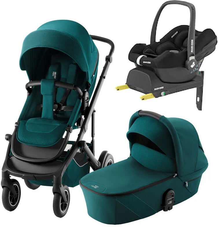 Britax Römer Smile 5Z Duovagn inkl. Maxi-Cosi Cabriofix &  Bas