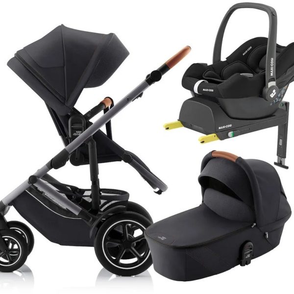 Britax Römer Smile 5Z Duovagn inkl. Maxi-Cosi Cabriofix &  Bas