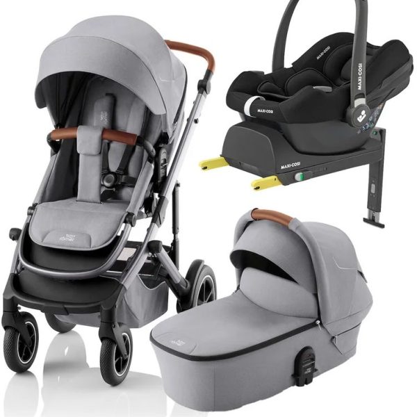 Britax Römer Smile 5Z Duovagn inkl. Maxi-Cosi Cabriofix &  Bas