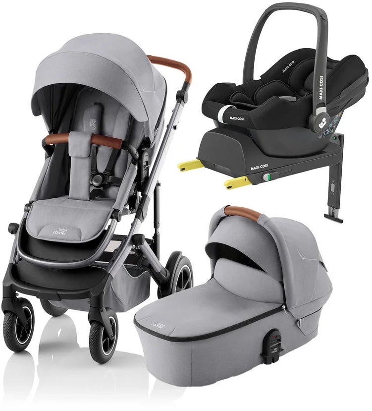 Britax Römer Smile 5Z Duovagn inkl. Maxi-Cosi Cabriofix &  Bas