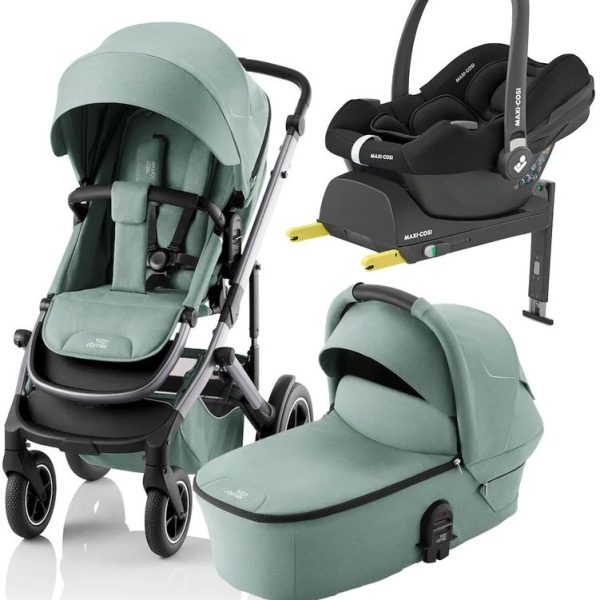 Britax Römer Smile 5Z Duovagn inkl. Maxi-Cosi Cabriofix &  Bas