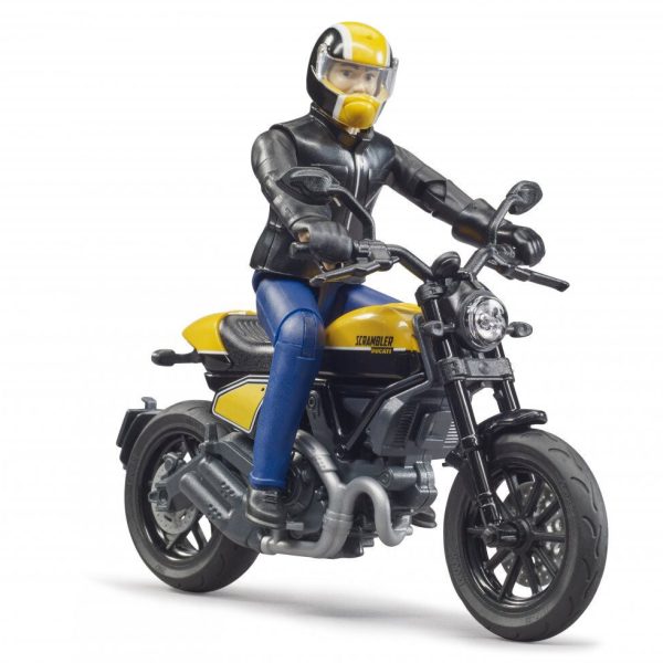 Bruder Ducati Scrambler Full Throttle Motorcykel med Förare|