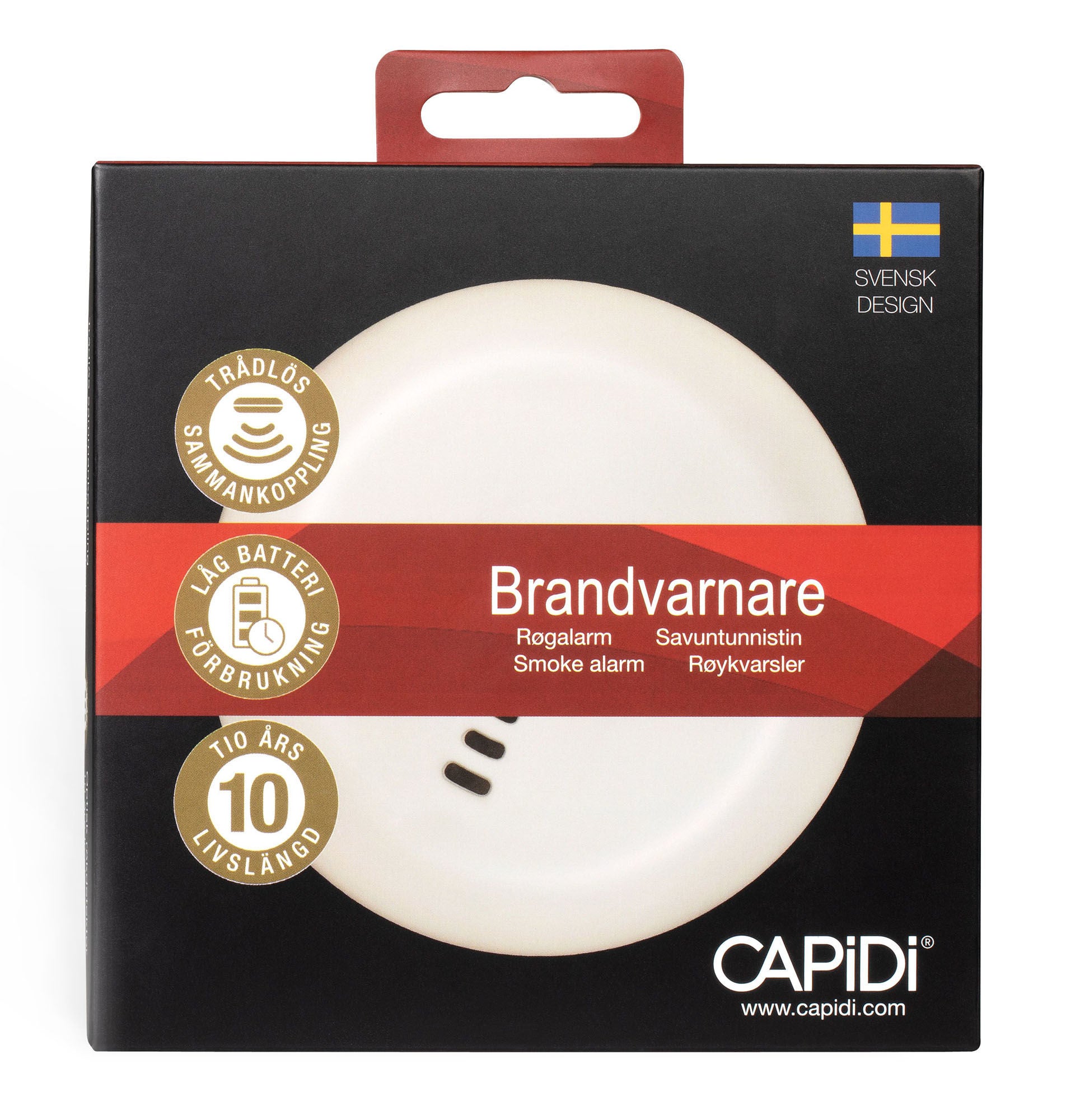 CAPiDi Brandvarnare 1-pack