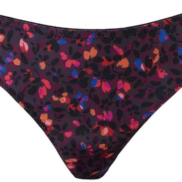 Cache Coeur Lilly Gravidtrosor|Black/Pink Flower