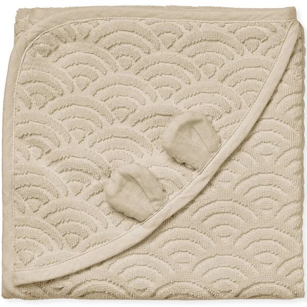 Cam Cam Copenhagen Baby Badcape|Almond