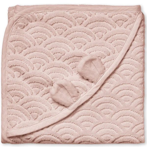 Cam Cam Copenhagen Baby Badcape|Dusty Rose