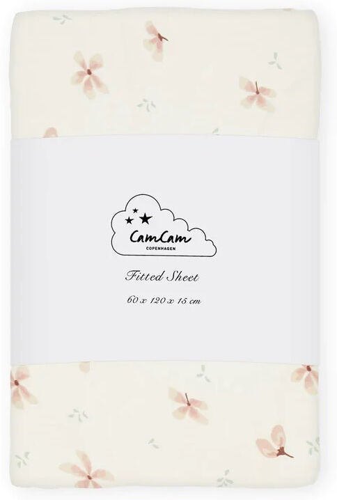 Cam Cam Copenhagen Lakan 60x120|Windflower Creme