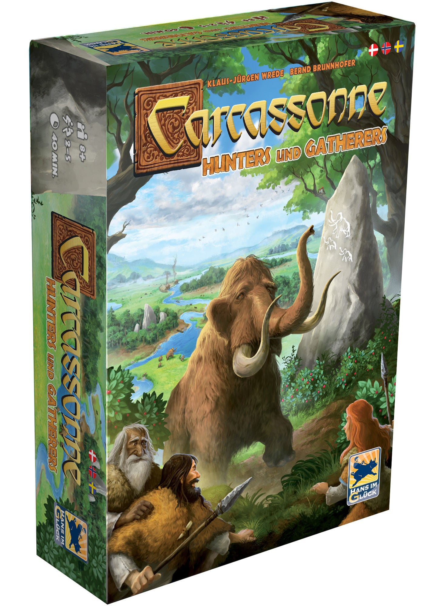 Carcassonne Hunters &  Gatherers Spel|