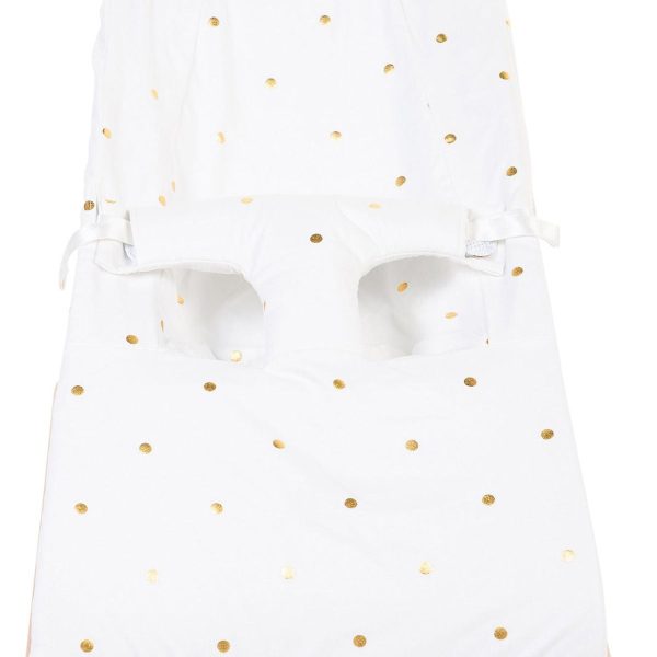 Childhome Evolux Klädsel Babysitter Jersey Gold Dots|Ecru