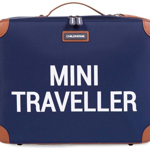 Childhome Mini Traveler Resväska|Navy/White