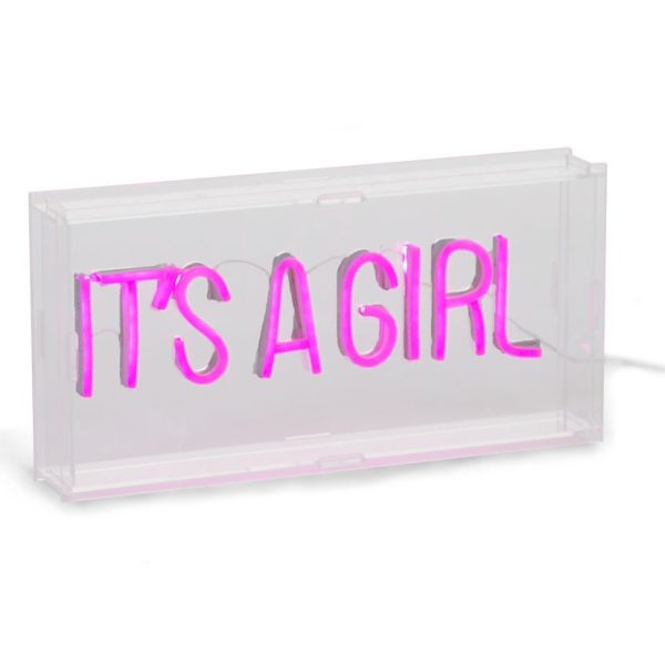 Childhome Neon Light Box It's A Girl|